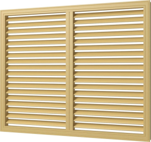 Решетка радиаторная 600х900 мм слоновая кость