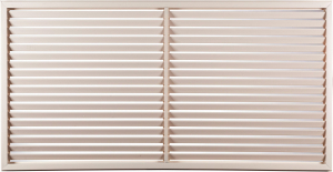 Решетка радиаторная 60x120 см бежевая