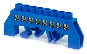 Шина нулевая REXANT на комбинированных изоляторах 8ГР 8X12