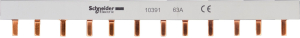 Шина соединительная Schneider Electric Домовой 3 п 12 модулей 63 А