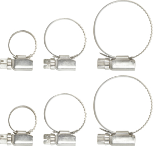 Набор хомутов для шлангов ELLIX 6 шт