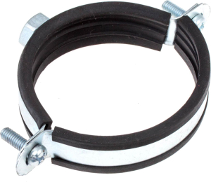 Хомут Стройбат с винтовым креплением 2,1/2 дюйма 74-80 мм