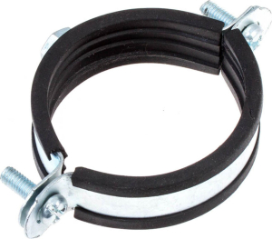 Хомут Стройбат с винтовым креплением 2 дюйма 60-64 мм