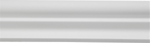 Плинтус потолочный NMC LX-105 2000 мм белый