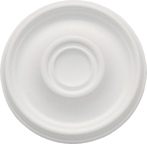 Розетка потолочная Decor EK 210 мм белый