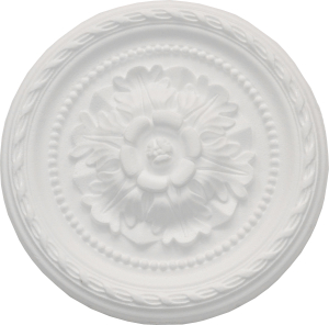 Розетка потолочная Декопласт Decor EK для МДФ панелей 290 мм белый