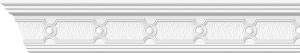Плинтус потолочный FORMAT 210563 200х9,4х4,7 см белый