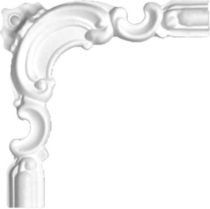 Молдинг FORMAT 181А 20х20 см белый