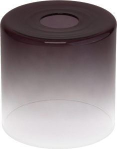 Плафон цилиндр 33 Идеи стекло серый 13х14,1 см