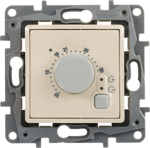 Терморегулятор термостат Legrand Etika слоновая кость