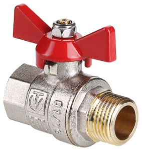 Кран шаровой латунь никелированный VALTEC Base AAV218006 1"