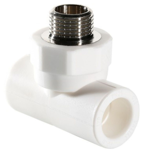 Тройник полипропиленовый VALTEC ПП VTp.733.0 20 х 1/2"