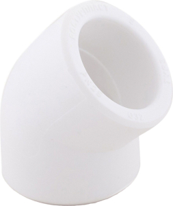 Угольник PPR  20х45, PN25 белый, RTP