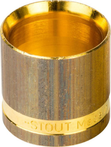 Монтажная гильза латунь STOUT 25 мм