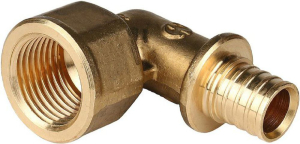 Угольник-переходник латунь STOUT 16xG 1/2"