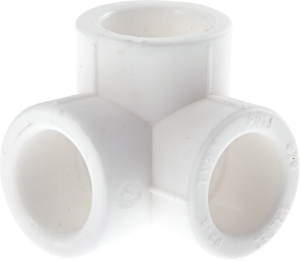 Тройник полипропиленовый VALTEC двухплоскостной 20 мм