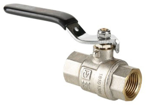 Кран шаровой латунь никелированный VALTEC PERFECT VT.314 3/4"