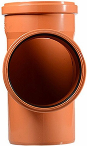 Тройник НК ПП 160/160х87, рыжий, RTP