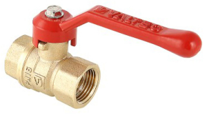 Кран шаровой латунь никелированный VALTEC СТАНДАРТ VT.120 1/2"