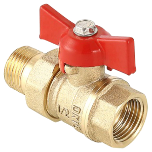 Кран шаровой латунь никелированный VALTEC СТАНДАРТ VT.127.G.04 1/2"