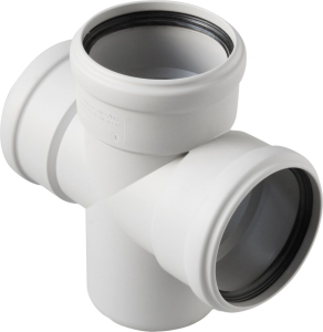 Крестовина полипропиленовая Polytron Stilte Plus 110 мм 87,5 град