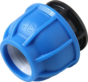 Заглушка компрессионная, полипропилен 20, для полиэтиленовых труб, RTP