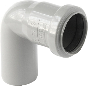 Отвод ВК ПП 32х87, серый, RTP