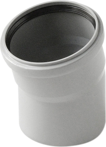 Отвод ВК ПП 110х30, серый, RTP