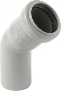 Отвод ВК ПП 40х45, серый, RTP