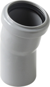 Отвод ВК ПП 50х30, серый, RTP