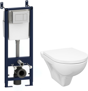 Комплект инсталляция с подвесным унитазом AM.PM Gem IS301.901738P