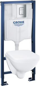 Комплект инсталляции GROHE Solido 39467000 с подвесным унитазом