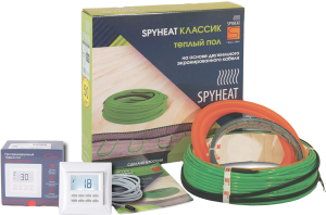 Комплект теплого пола кабельный SPYHEAT КЛАССИК SHD-15-900 3,6-7,5 кв.м 60 м