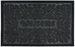 Коврик придверный Vortex Grass 50х80 см ребристый серый