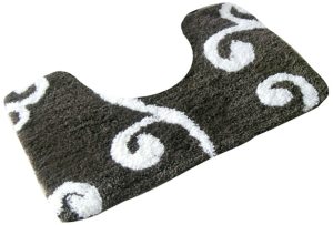 Коврик для туалета Dasch La Vita Лиана 55х55 см ворсовый бежевый