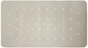 Коврик для ванной команты Bacchetta 72х37 см ячеистый бежевый