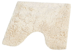 Коврик для туалета RemiLing 55х55 см ворсовый шампань