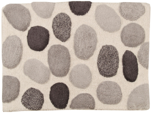 Коврик для ванной комнаты Spirella GALET 80х50 см текстильный серый