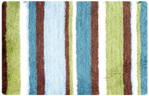 Коврик для ванной комнаты IDDIS Basic 50x80 ворсовый многоцветный