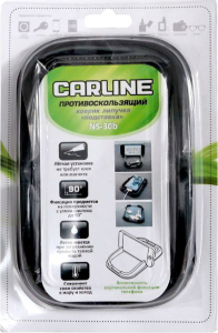 Коврик автомобильный CARLine 100х150 мм ячеистый черный