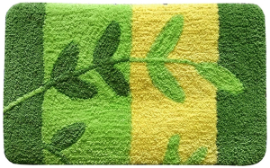 Коврик для ванной комнаты Dasch La Vita Силвана 100х60 см ворсовый зеленый