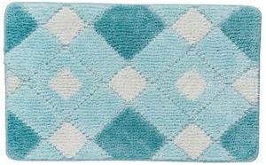 Коврик для ванной комнаты IDDIS Promo 50х80 см ворсовый бирюзовый