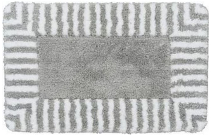 Коврик для ванной комнаты IDDIS Basic 50х80 см ворсовый серый