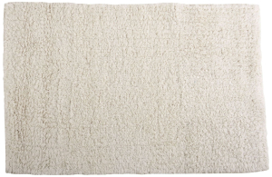 Коврик для ванной комнаты MSV Mat 45х70 см ворсовый белый