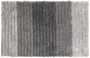 Коврик для ванной комнаты MSV TAPIS 80х50 см ворсовый серый
