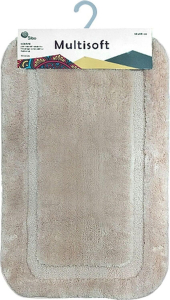 Коврик для ванной комнаты Sibo Multisoft 80х50 см ворсовой бежевый