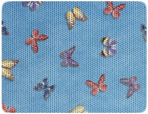 Коврик для ванной команты Bacchetta Sunshine 50х65 см ячеистый синий