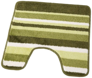 Коврик для туалета Aquarius OLIVE 50х50 см ворсовый зеленый