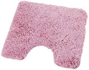 Коврик для туалета Aquarius Shaggy 55х55 см розовый