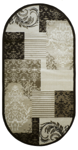 Ковер БелКа Круиз 22304_29655 коричневый 150x80 см